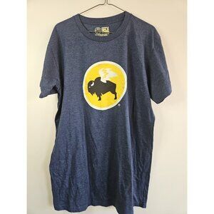 Buffalo Wild Wings Logo T-Shirt, Gray, Men's L